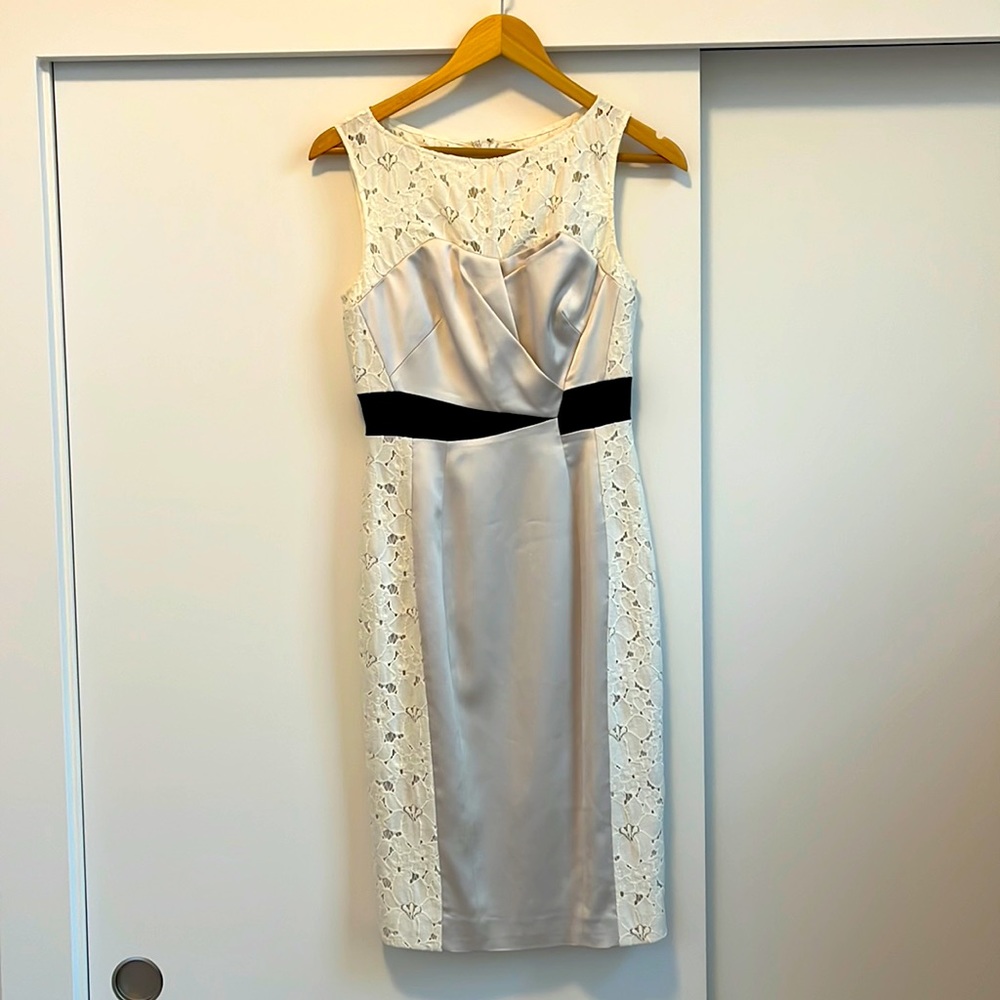Cream midi Karen Millen Dress